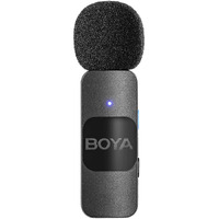 BOYA BY-V2 2.4GHz Dual-Channel Wireless Microphone System for iOS Devices