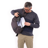Shimoda Side Lite 22 Backpack - Black/White