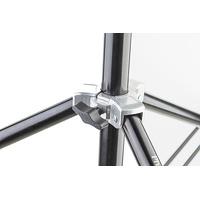 Phottix Saldo 280 Air Cushion Light Stand, Chrome & Black - 280cm