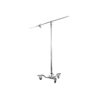 Phottix C-Stand Rolling, Stainless Steel - 210cm