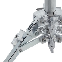 Avenger Baby Stand 10, Steel Base, Aluminium Riser, Silver - 1m