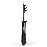 Avenger Baby Stand 35, Aluminium Triple Riser, Black - 3.5m