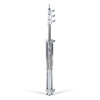 Avenger Baby Stand 40, Steel Triple Riser, Silver - 4m