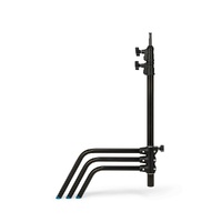 Avenger C-Stand Turtle Base & Column, Black - 1.6m