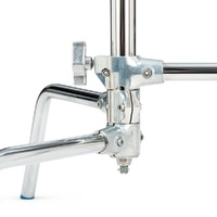 Avenger C-Stand Sliding Leg 18, Base & Column, Silver - 1.8m