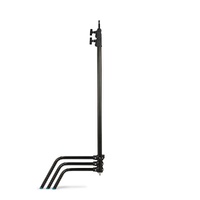Avenger C-Stand Fixed Base & Column, Grip Head & Extension Arm, Black - 3.3m