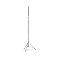 Avenger Overhead Stand 65, Levelling Legs, 4 Risers, Silver - 6.5m