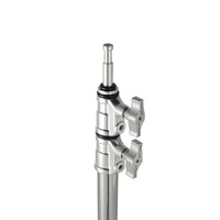 Avenger Baby Roller Stand 29 with Low Base, Silver - 2.9m
