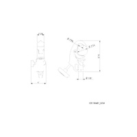 Avenger Quick Action Junior Clamp, 28mm Gravity Cast