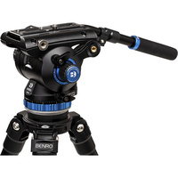 Benro C373F, Carbon Fibre, Single Tube Video Tripod Kit with S8PRO Fluid Video Head