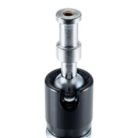 Avenger Friction Arm with T-Knob, Dual 16mm Spigots - Black