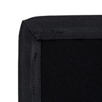 Avenger Solid Black Flag - 12x18" / 30x46cm
