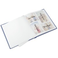 Hama Fine Art Bookbound 29x32cm, 50 White Pages - Grey