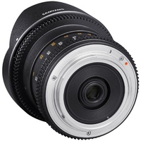 Samyang 8mm T3.8 Fisheye UMC II APS-C Fuji X VDSLR/Cine Lens