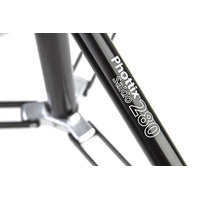 Phottix Saldo 280 Air Cushion Light Stand, Chrome & Black - 280cm