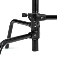 Avenger C-Stand Turtle Base & Column, Grip Head & Extension Arm, Black - 3m