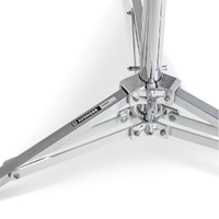 Avenger Junior Roller Stand Low Base, Braked Wheels, Silver - 4.2m
