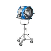 Avenger Strato Safe 18 Wind Up Stand, 1 Riser, Braked Wheels, Silver - 1.75m