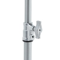 Avenger Baby Stand 10, Steel Base, Aluminium Riser, Silver - 1m