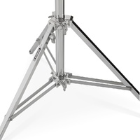 Avenger Combo Stand 35, Steel Double Riser, Silver - 3.5m