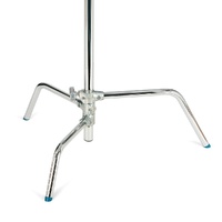 Avenger C-Stand Turtle Base & Column, Grip Head & Extension Arm, Silver - 3m