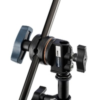 Avenger C-Stand Fixed Base & Column, Grip Head & Extension Arm, Black - 3.3m