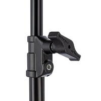 Avenger Baby Kit Stand Midi-Max, Aluminium Hybrid, 3 Risers, Black - 3.1m