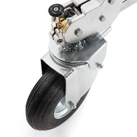 Avenger B150P-1 Strato Safe Stand, 4 Risers, Rubber Wheels, Braked - Silver