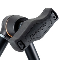 Avenger Friction Arm with T-Knob, Dual 16mm Spigots - Black
