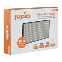 Jupio PowerLED 200A LED Light with Built-In Battery