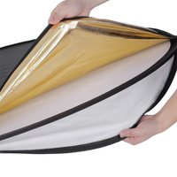 Phottix 5-in-1 Premium Reflector with Handles - 80cm