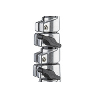 Phottix Saldo 280 Air Cushion Light Stand, Chrome & Black - 280cm