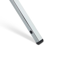 Avenger Baby Stand 35, Steel Triple Riser, Silver - 3.5m