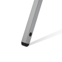Avenger Combo Stand 35, Steel Double Riser, Silver - 3.5m