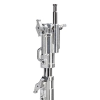 Avenger Junior Steel Combi Boom Stand 50, Silver - 5m