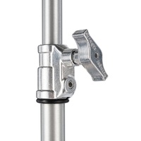 Avenger Baby Roller Stand 43 with Low Base, Silver - 4.3m