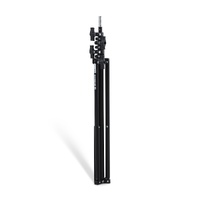 Avenger Baby Kit Stand Midi, Aluminium Hybrid, 3 Risers, Black - 2.4m