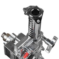 Avenger Strato Safe 18 Wind Up Stand, 1 Riser, Braked Wheels, Silver - 1.75m