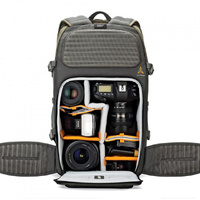 Lowepro Flipside Trek BP450 AW, 27L - Grey & Green
