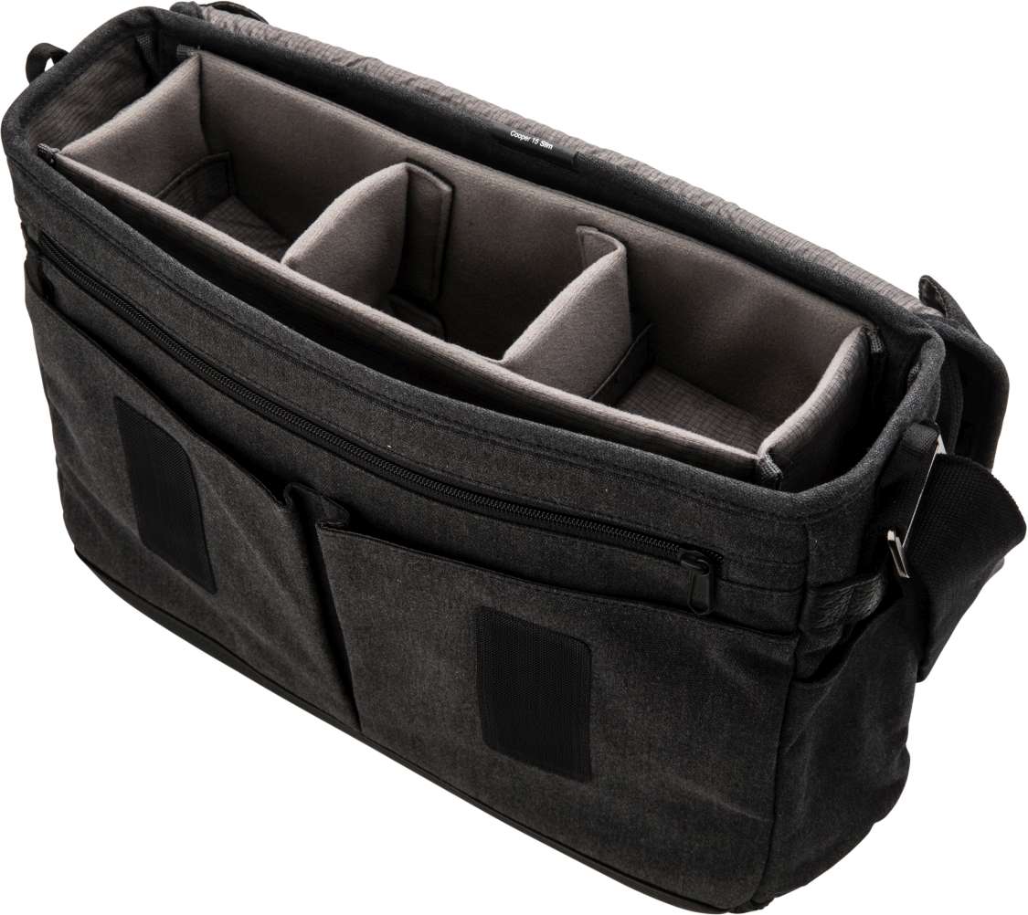 Tenba Cooper 15 Slim Camera Bag (Grey/Black) Maxxum Pty Ltd