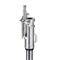 Avenger Combo Stand 20, Steel Double Riser, Silver - 2m
