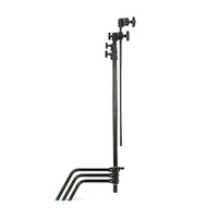 Avenger C-Stand Turtle Base & Column, Grip Head & Extension Arm, Black - 3m