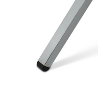 Avenger Overhead Stand 65, Levelling Legs, 4 Risers, Silver - 6.5m