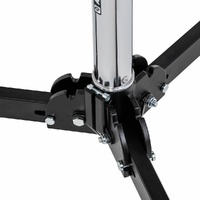 Avenger Junior Roller Low Boy Stand with Combo Head, Silver - 1.2m