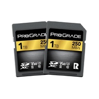 ProGrade Digital SDXC UHS-II V60 Memory Card (Gold)