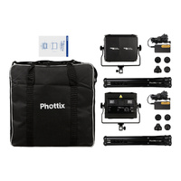 Phottix Kali50Ra RGB LED Light - Twin Kit Set