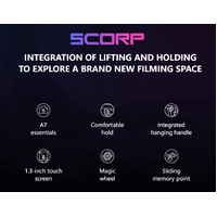 FeiyuTech Scorp F2, 3 Axis Handheld Gimbal