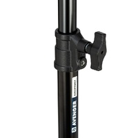Avenger C-Stand Fixed Base & Column, Grip Head & Extension Arm, Black - 3.3m