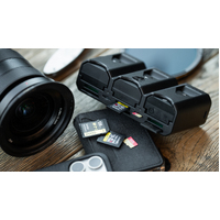 Jupio Prime Triple Chargers for Canon LP-E6 / Sony NP-FZ100 / Nikon EN-EL15