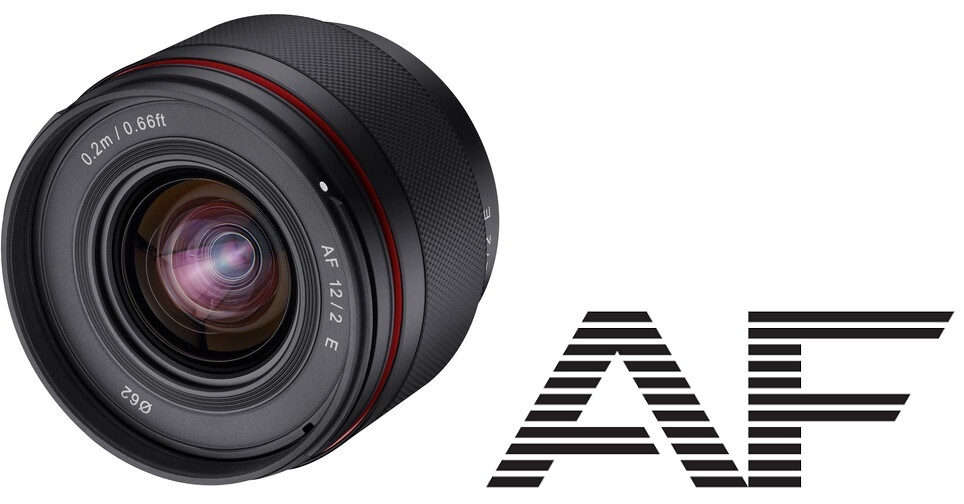 Samyang 12mm F2.0 Auto Focus UMC II Sony FE APS-C Camera Lens